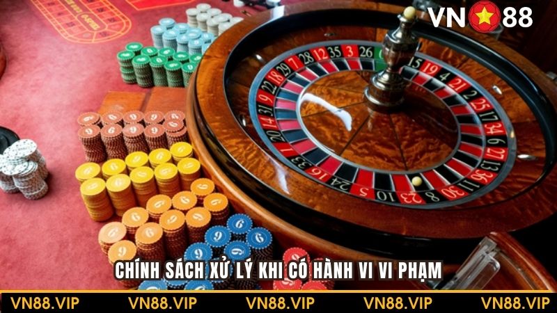 Chính sách xử lý mạnh tay với hành vi gian lận hoặc vi phạm